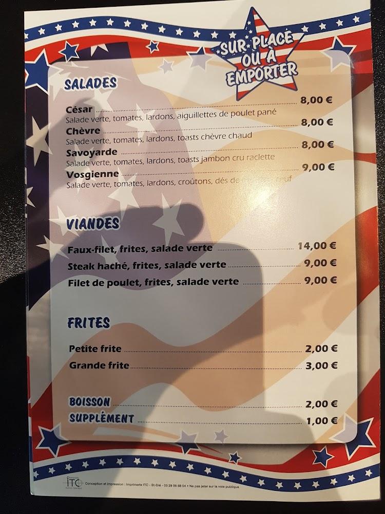 L'Américain - Menu Image 4